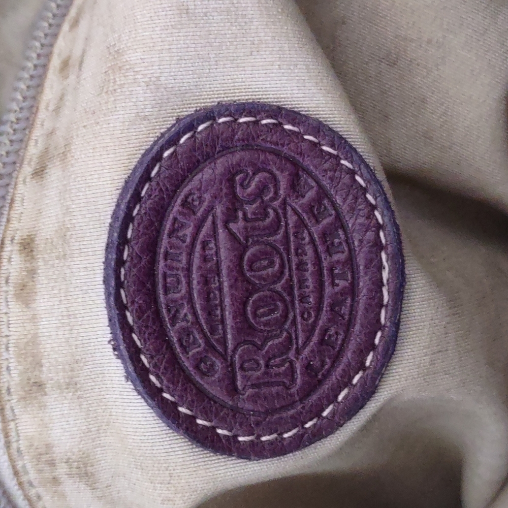 *FINAL PRICE* ROOTS Canada 'Olivia' Pebble Leather Hobo Bag - Picture 6 of 9